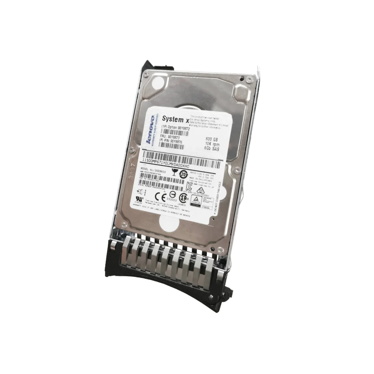 Lenovo 600GB 2,5" 10k SAS AL13SEB600 90Y8876 + ficka 44T2216