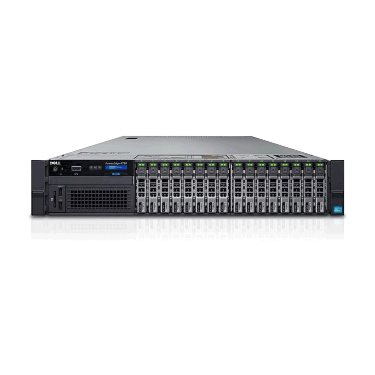 Dell R730 2x22C E5-2696 v4 2.20 GHz 32GB 16x2,5" 4x400GB 12G SSD SAS 4x1,2TB 10K 12G SAS H730 2x750W iDRAC8Ent Skenor