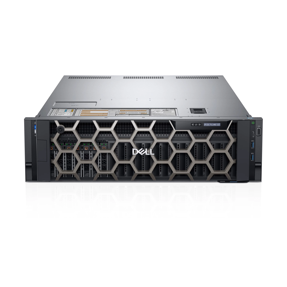 Dell R940 4x22C 6152 2.10 GHz 64GB 8x2,5" 2x400GB 12G SSD SAS H730P 2x1100W iDRAC9Data Skenor