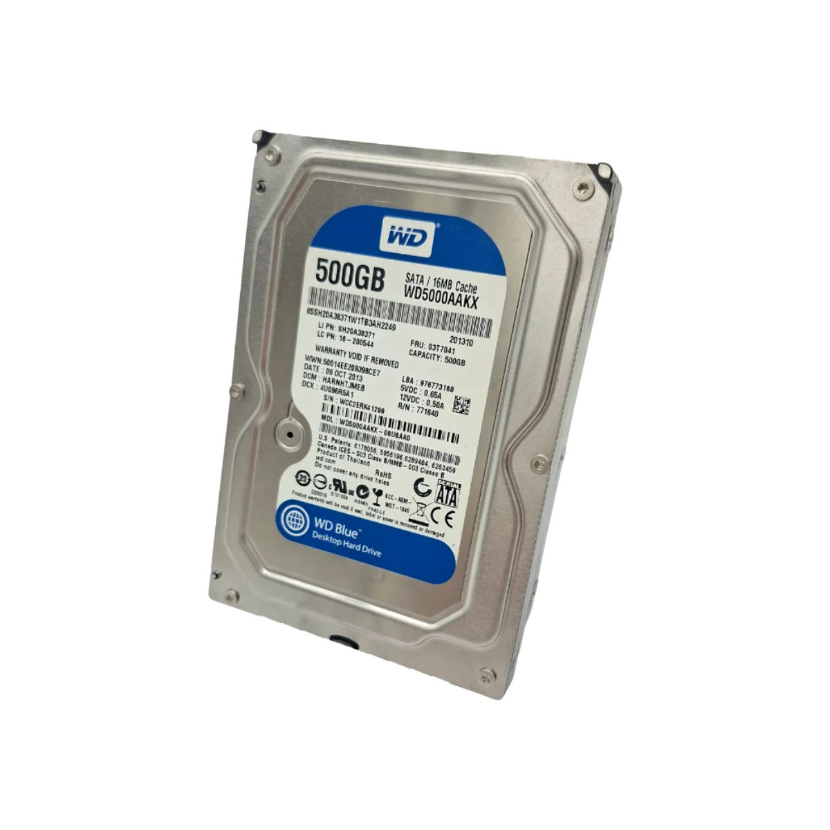 Western Digital 500GB 3,5" 7,2k SATA WD5000AAKX 6GSQ