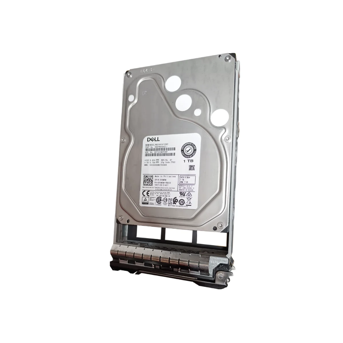Dell 1TB 3,5" 7,2k SATA MG04ACA100NY 0K4M5W K4M5W + ficka 058CWC