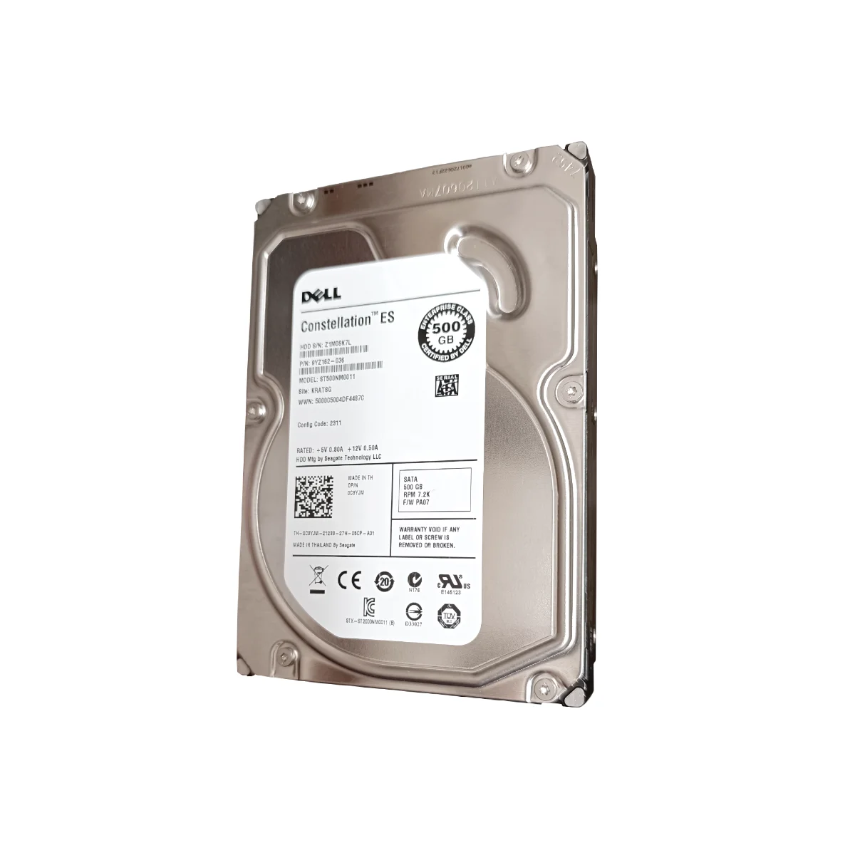 Dell 500GB 3,5" 7,2k SATA ST500NM0011 0C3YJM C3YJM