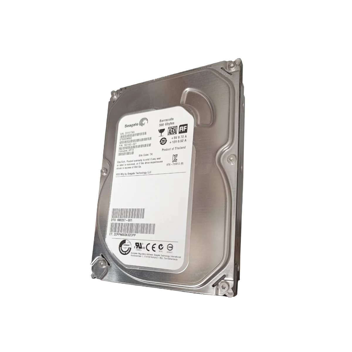 Seagate 500GB 3,5" 7,2k SATA ST500DM002 1BD142-021