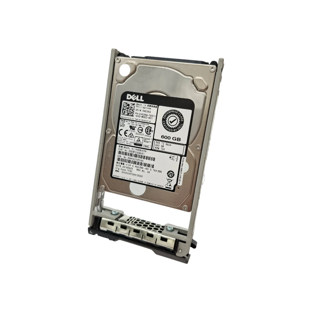 Dell 600GB 2,5" 10k SAS AL14SEB060N 0453KG 453KG + ficka 0931