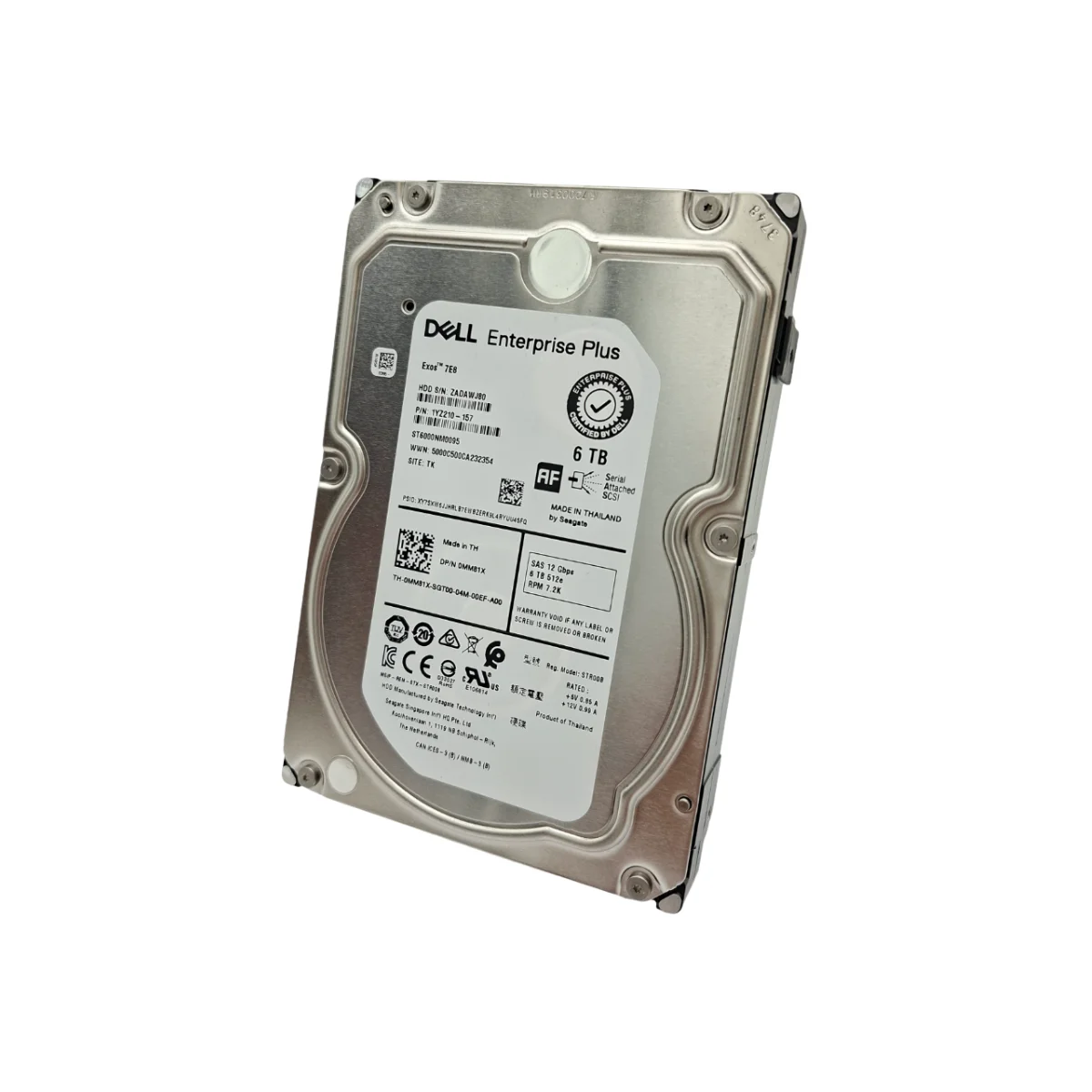 Dell 6TB 3,5" 7,2k SAS ST6000NM0095 0MM81X MM81X