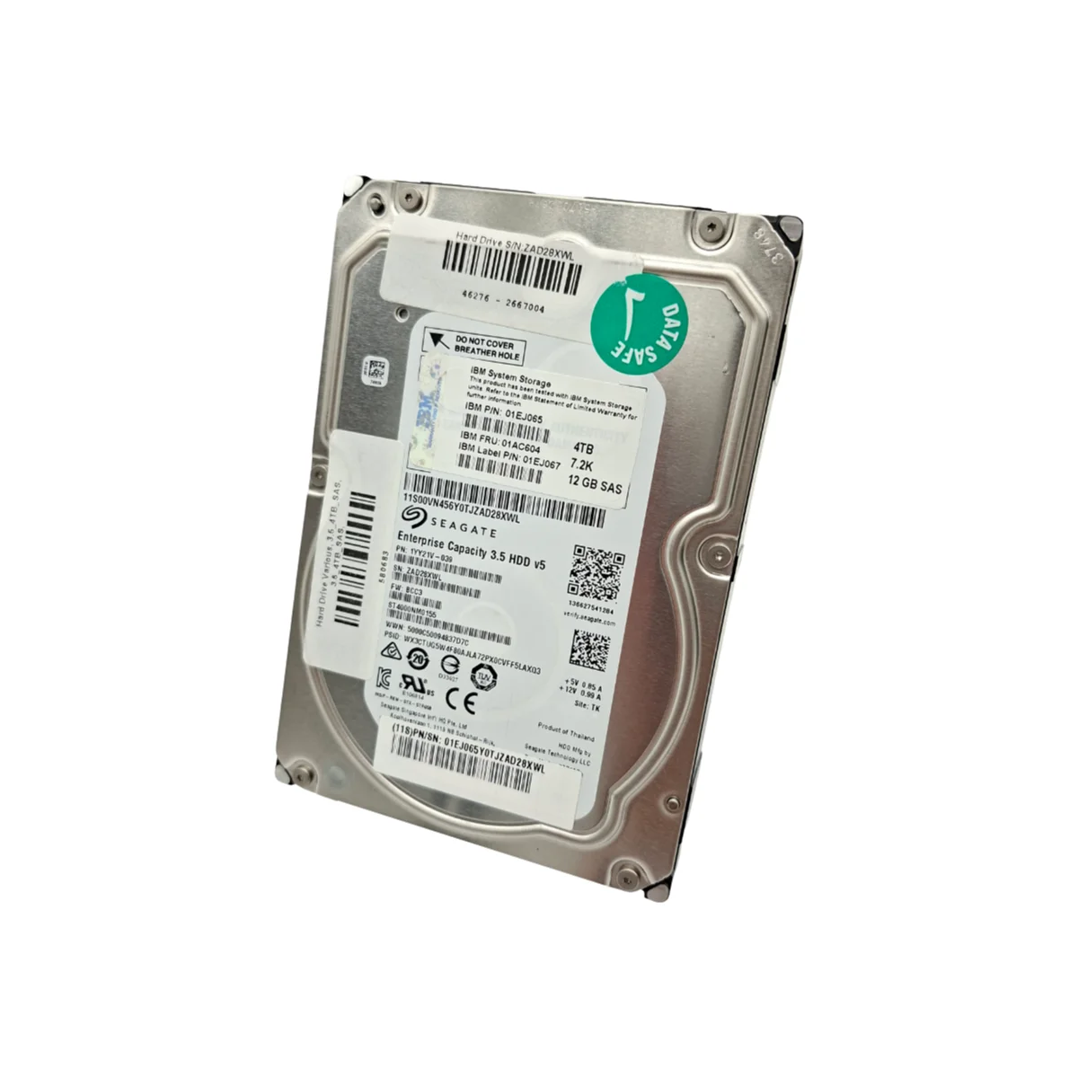 IBM Seagate 4TB 3,5" 7,2k SAS ST4000NM0155 1YY21V-039 01EJ065