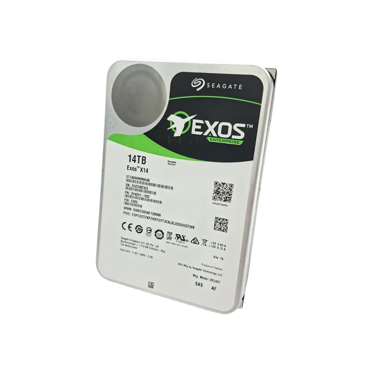 Seagate 14TB 3,5" 7,2k SAS ST14000NM0048 2H4201-002