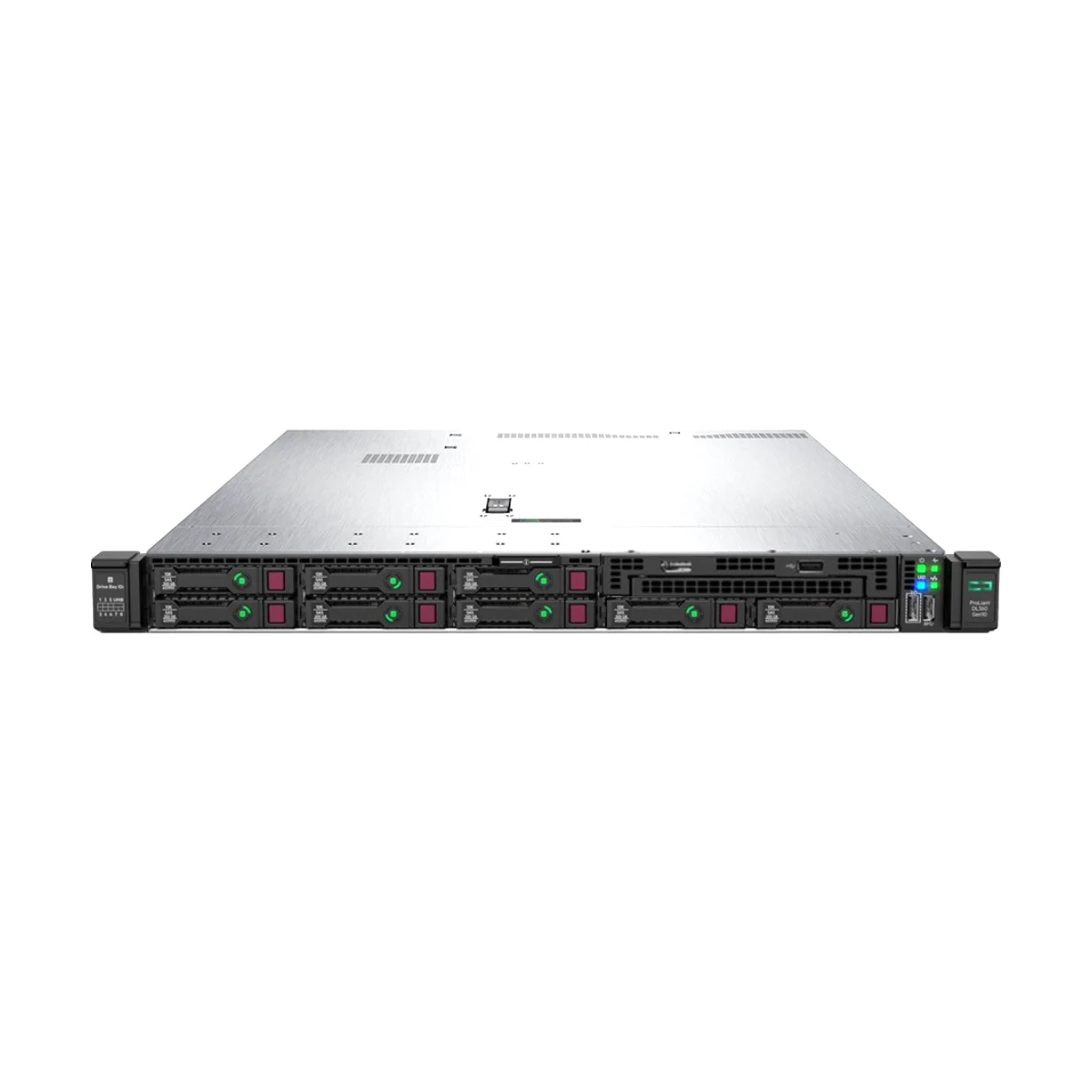 HP DL360 G10 2X4C Gold 5122 3.60 GHz 16GB 8X2,5 P408i 2X800W iLO5Adv Skenor