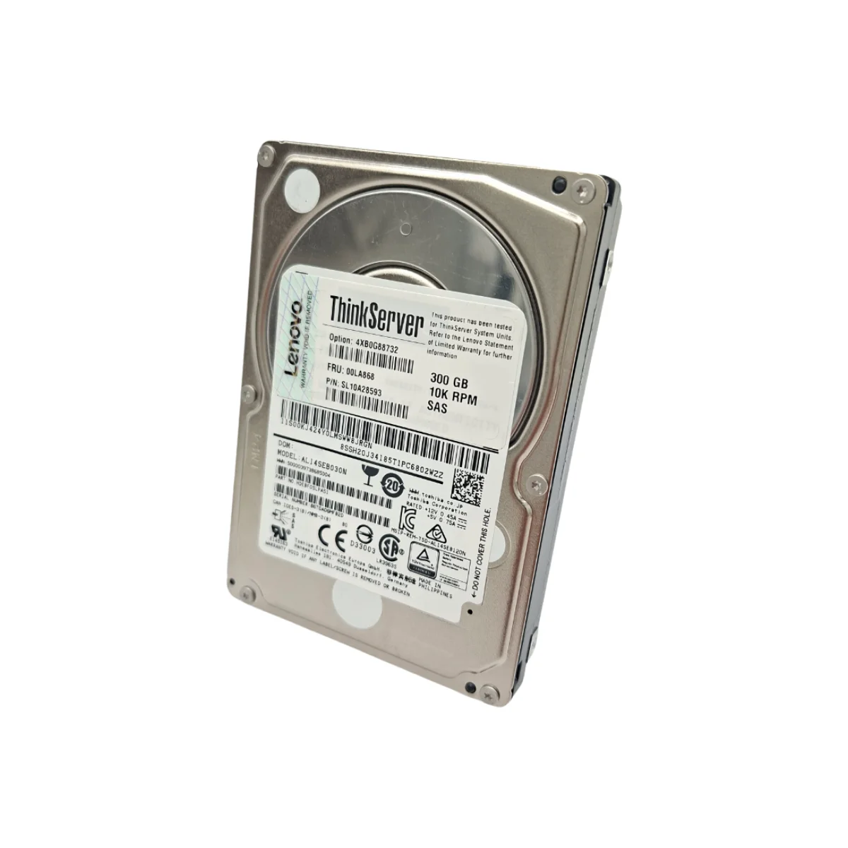 Lenovo 300GB 2,5" 10k SAS AL14SEB030N HDEBF05LPA51 SL10A28593