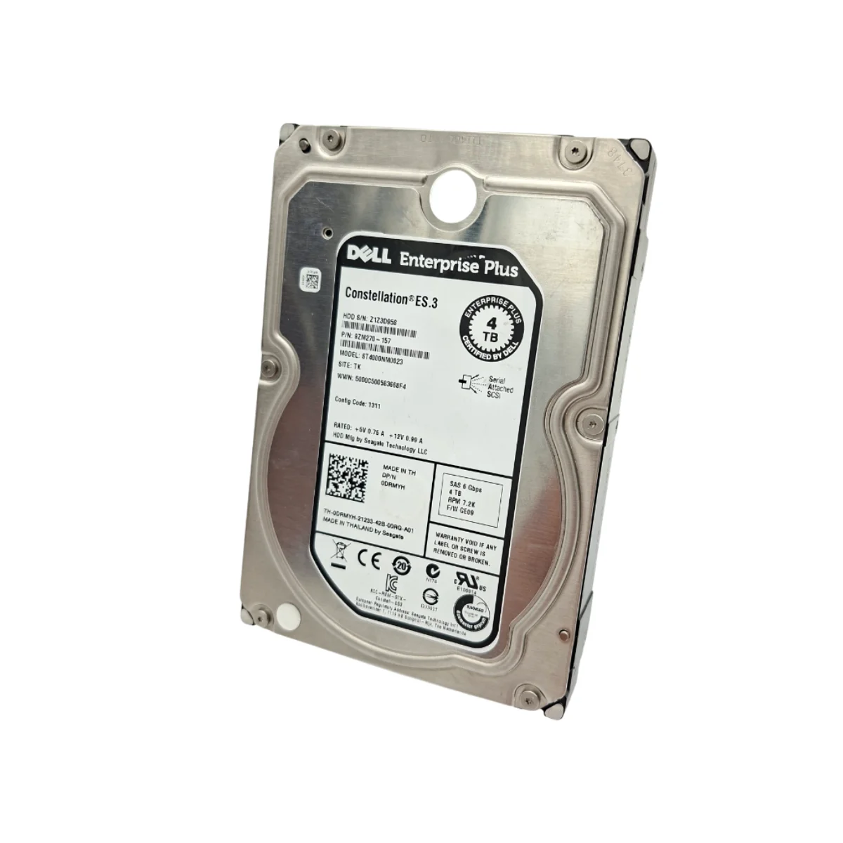 Dell 4TB 3,5" 7,2K SAS ST4000NM0023 0DRMYH DRMYH