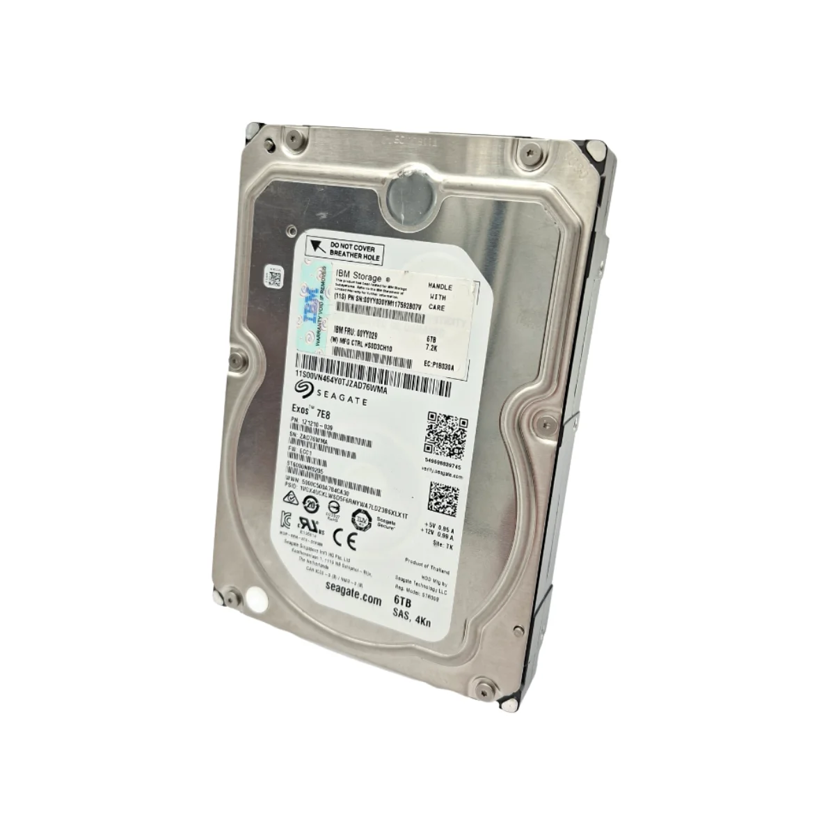 IBM 6TB 3,5" 7,2k SAS ST6000NM0205 00YY029
