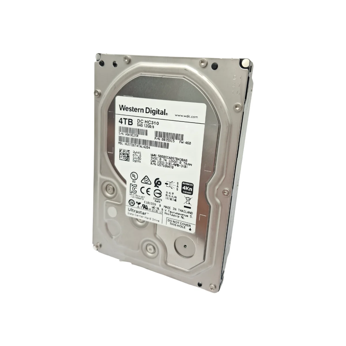 Western Digital 4TB 3,5" 7,2k SAS HUS726T4TAL4204 0B35915