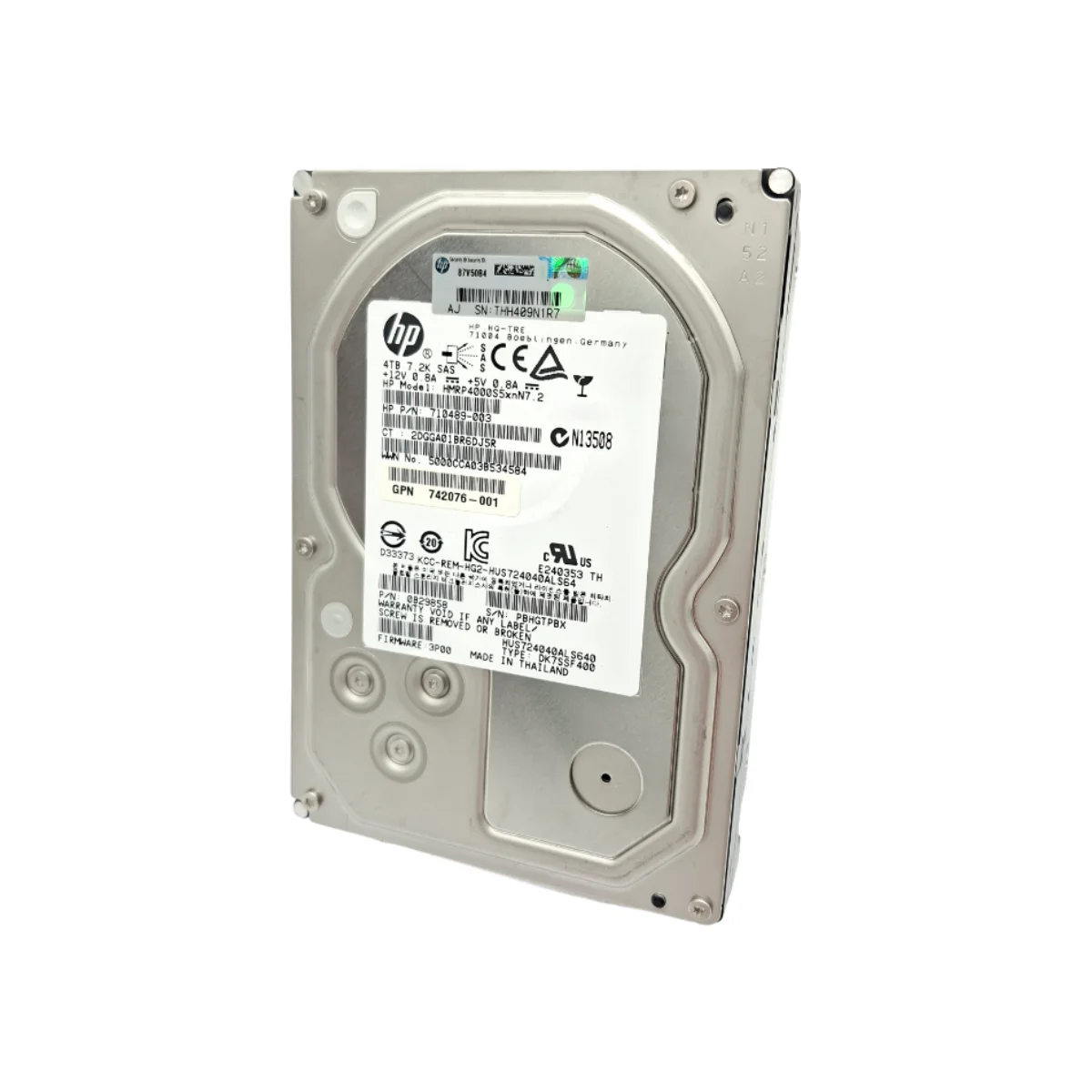 HP 4TB 3,5" 7,2k SAS HMRP4000S5xnN7.2 710489-003