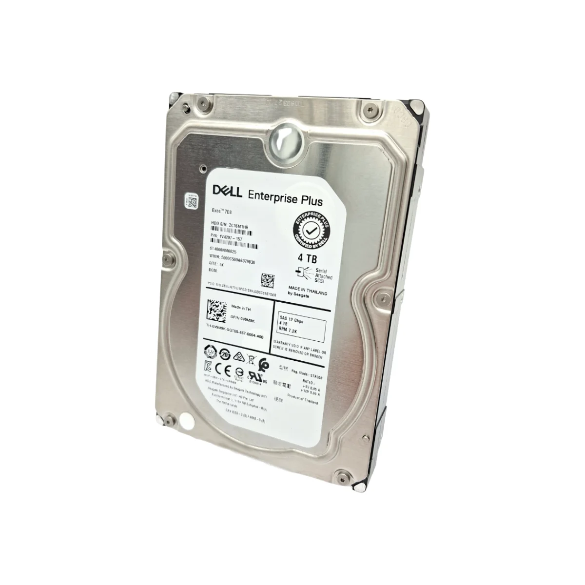 Dell 4TB 3,5" 7,2k SAS ST4000NM0025 0V9M9K V9M9K
