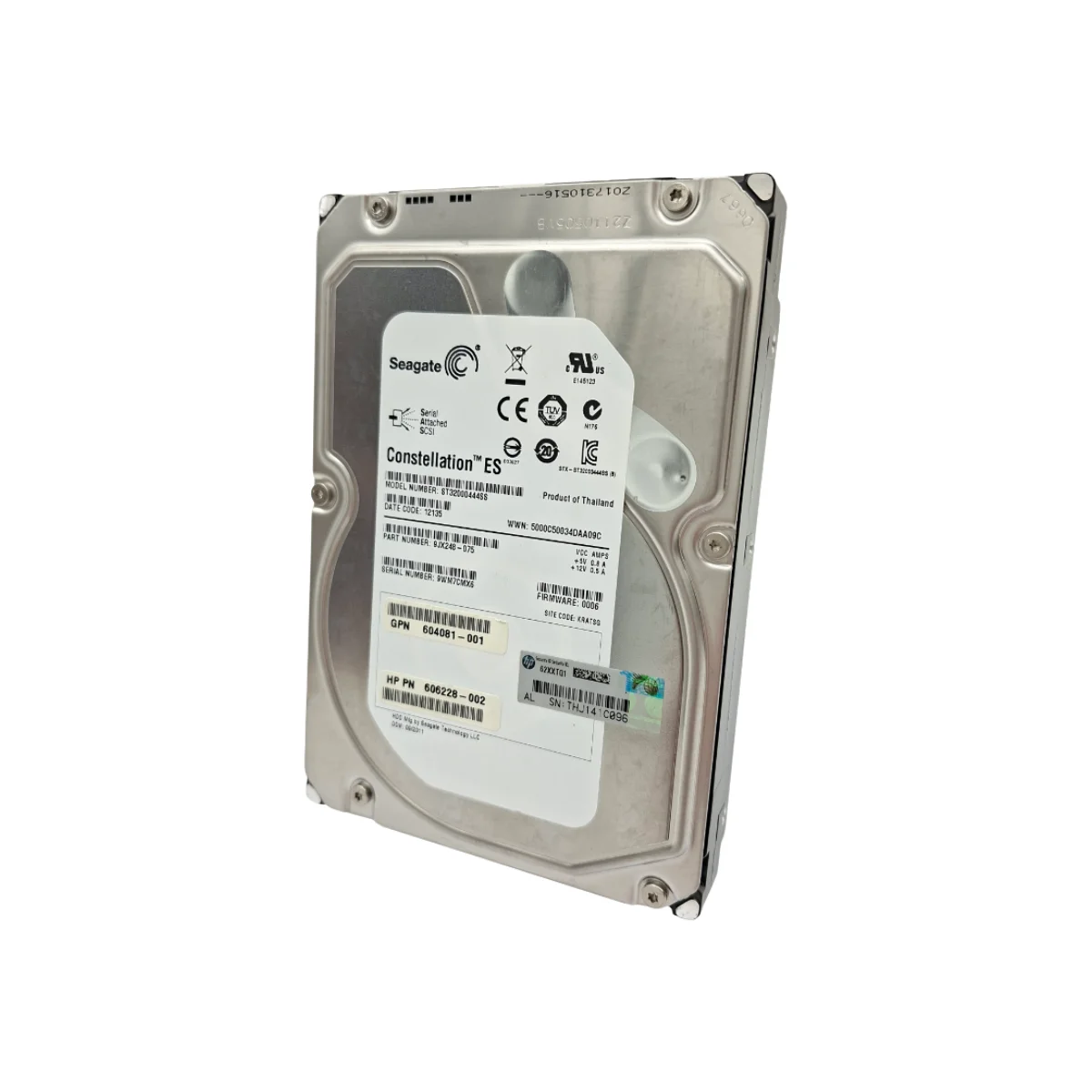HP Seagate 2TB 3,5" 7,2k SAS ST32000444SS 606228-002 9JX248-075