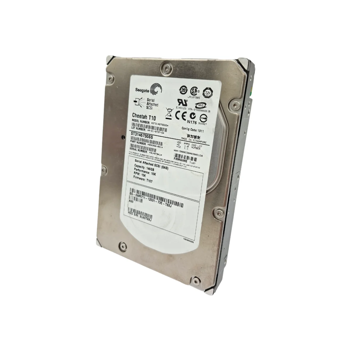 Seagate 146GB 3,5" 15k SAS ST3146755SS 9DK066-051