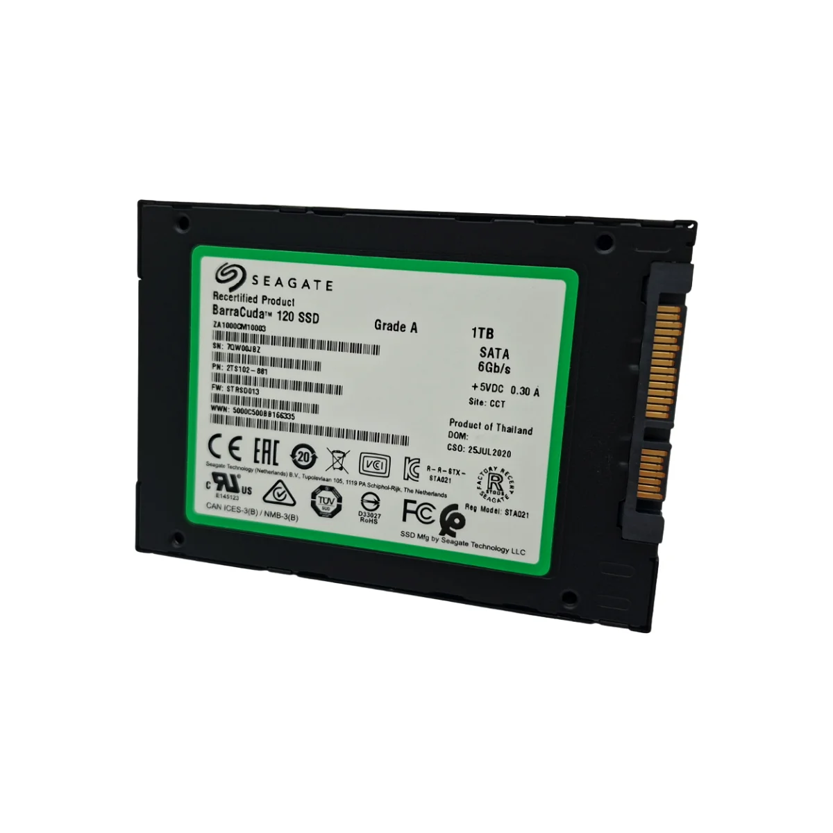 Seagate 1TB 2,5" SSD SATA ZA1000CM10003 2TS102-081