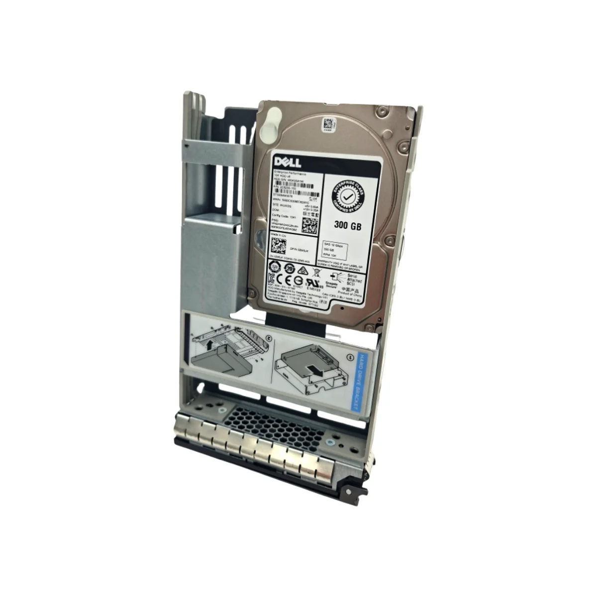 Dell 300GB 2,5" 10k SAS ST300MM0078 02M5JK 2M5JK + ficka hybrydowa