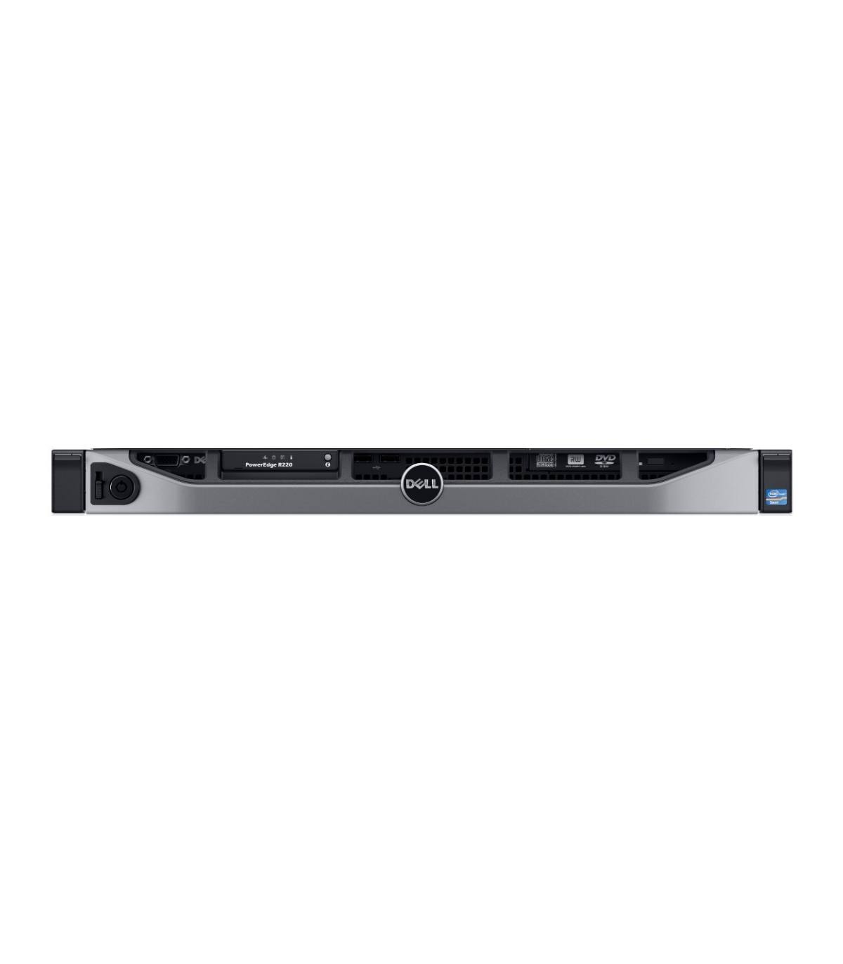 Dell R220 1X4C E3-1220 v3 3.10 GHz 16GB 2X3,5" H310 1X250W MGMT