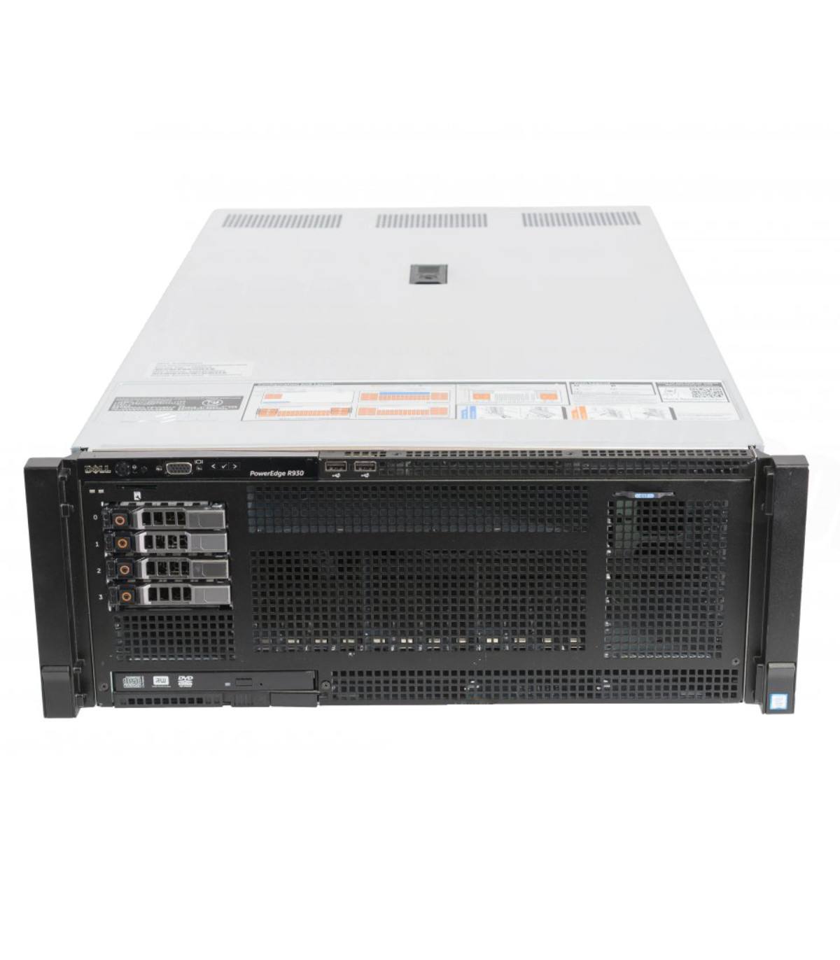 Dell R930 4X18C E7-8880 v3 2.30 GHz 64GB 4X2,5" H730P 4X1100W iDRAC8Ent Skenor
